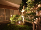 京風庭園夜